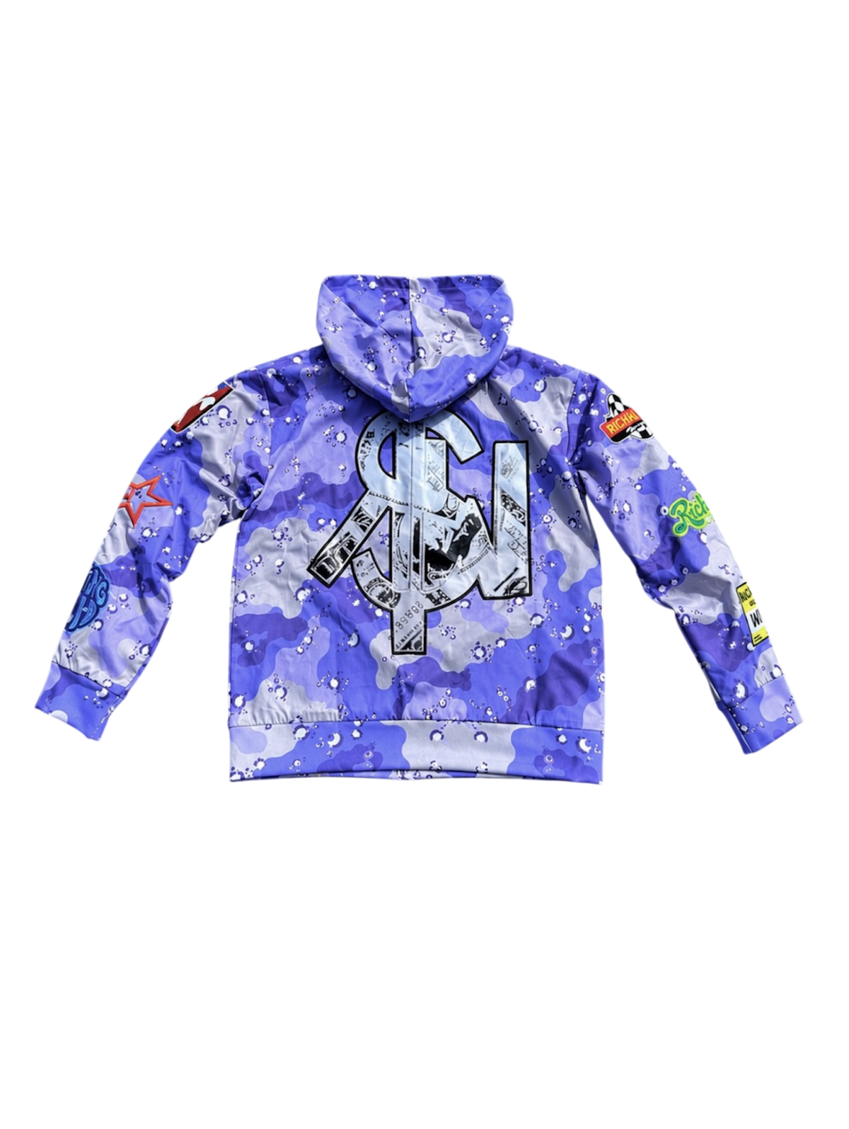 “Amethyst Camo” Fleece Hoodie