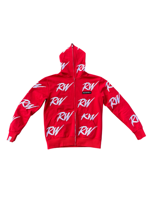 Red “RW CAMO” Fullzip
