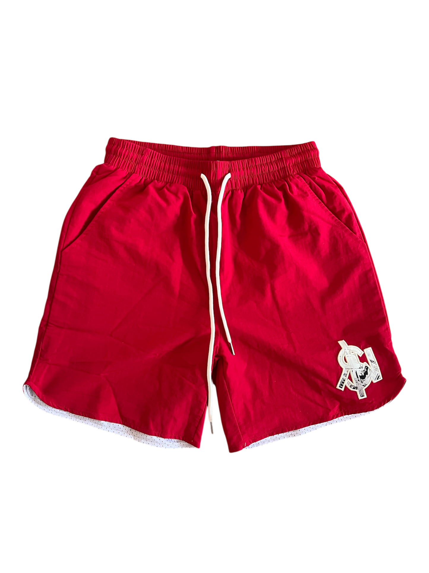 Red Rich Walkers Shorts