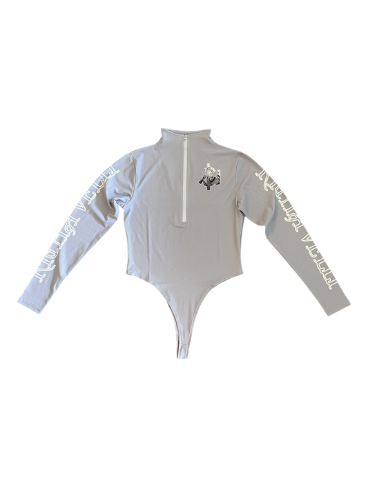 Grey L/S Bodysuit