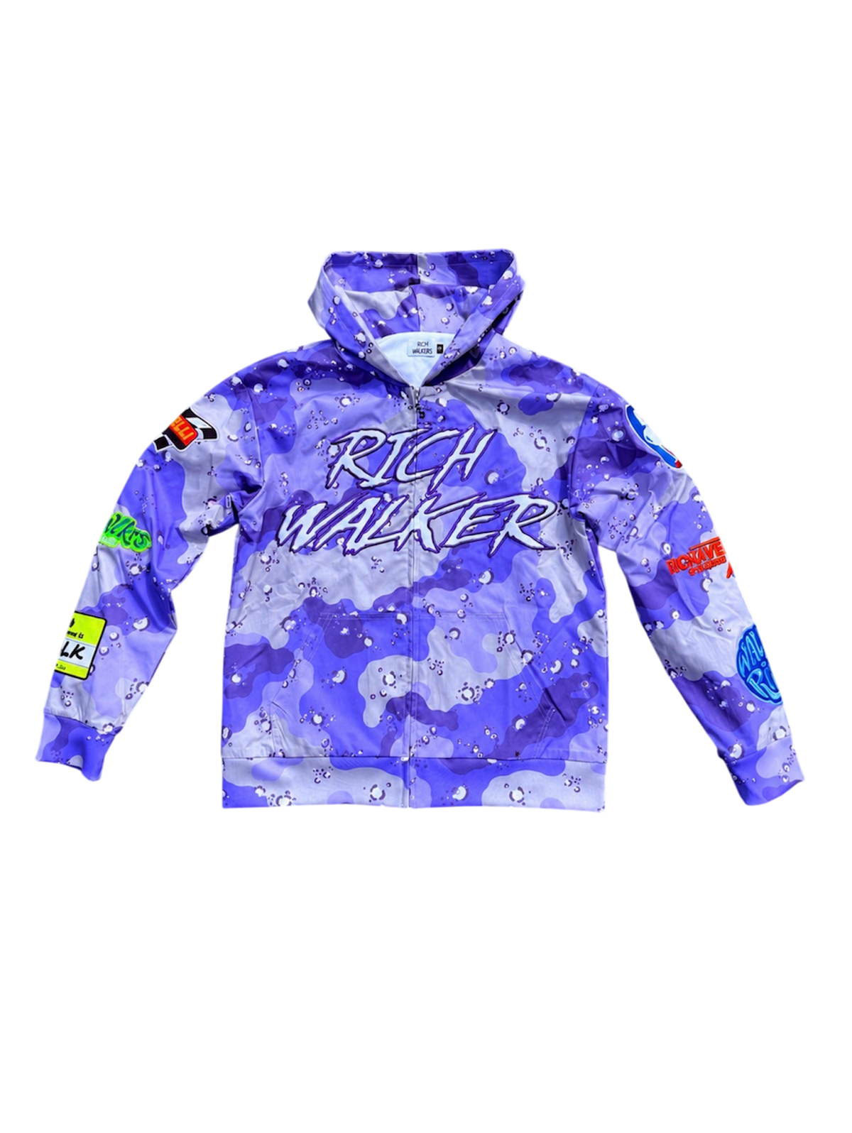 “Amethyst Camo” Fleece Hoodie