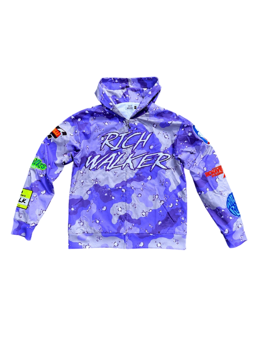 “Amethyst Camo” Fleece Hoodie