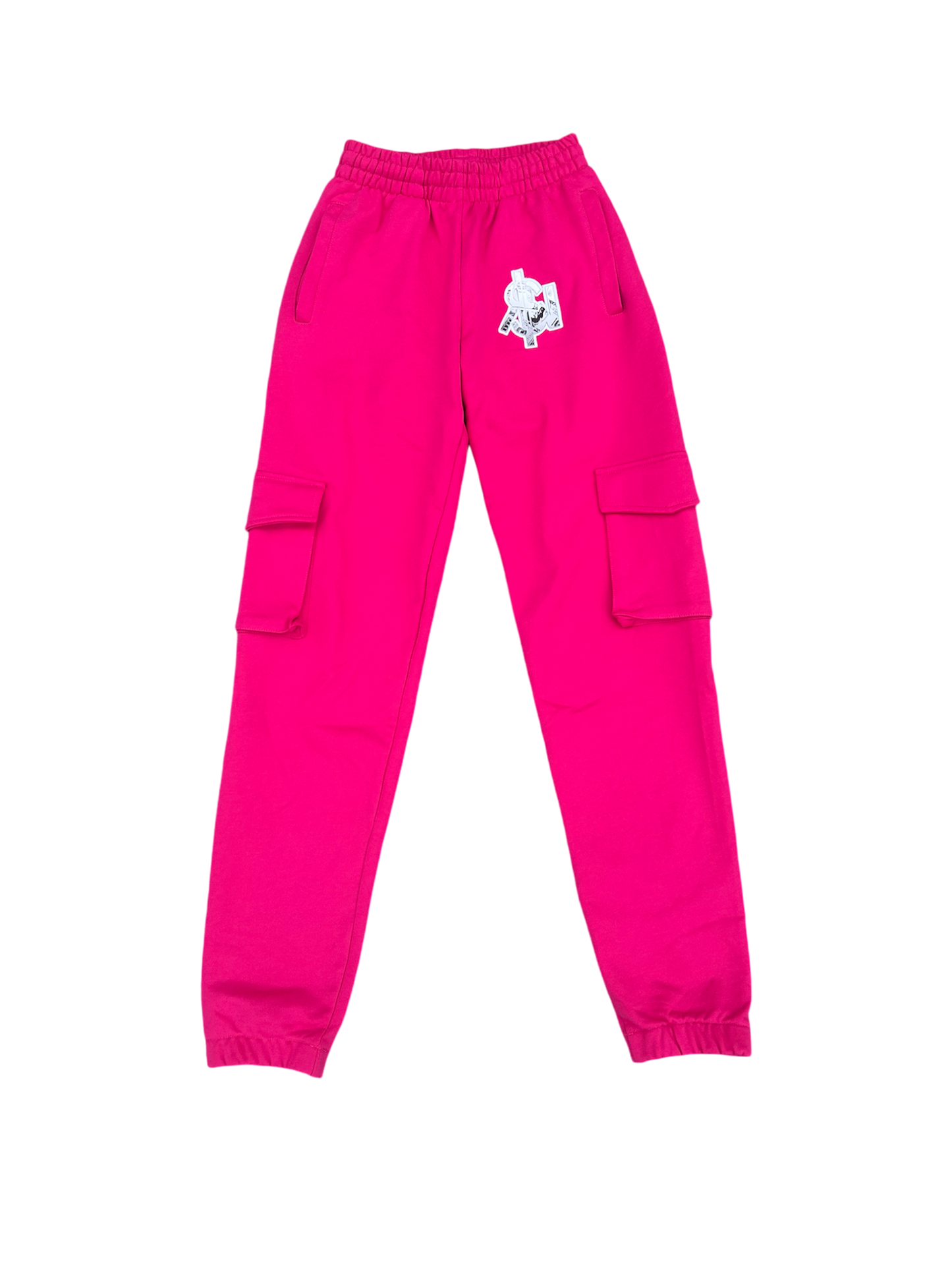 Pink "RICH A**" Sweatpants