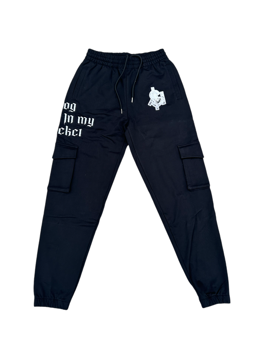 Black "DOG SH!T" Sweatpants